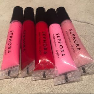 NEW-5 Sephora lip glosses! REDUCED SHIPPING